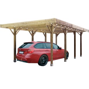 Solid Carport Base S7722 406x506x250cm