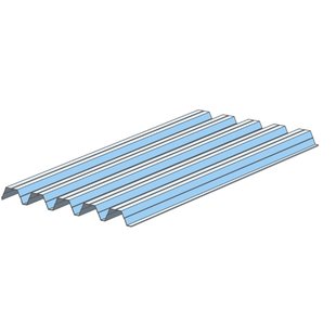 Solid Dakbedekking Carport Golfplaten Polycarbonaat 260 X 107 Cm