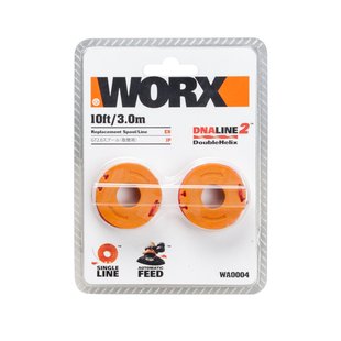 Worx Draadspoel Wa0004 3m X 1mm 2 Stuks