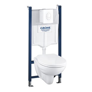 Grohe Solido Inbouwtoilet Set Met Toiletpot - Wit