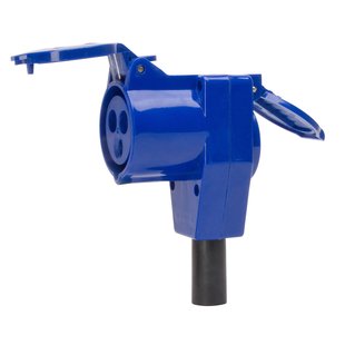 Kopp Cee Duo Stekker 3-polig 16a Blauw