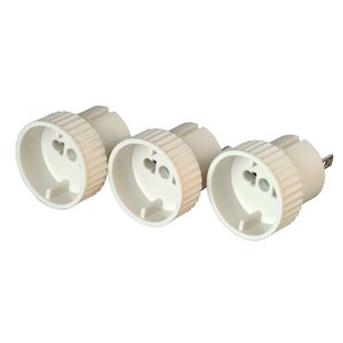 Kopp Reisstekkeradapterset Voor Noord + Zuid Amerika, Zuid Europa + Oude Britse Systemen