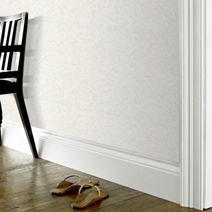 Sencys Vinylbehang Overschilderbaar 10+3m Gratis - Wit - 13m X 52cm