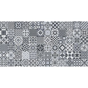 Heritage Wandtegel - Antraciet - Glanzend Mat - 32x62 Cm - 1,00 M²
