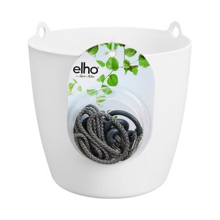 Elho Bloempot Brussels Hangschaal Ø22cm Wit