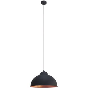 Eglo Hanglamp Truro Zwart 60w