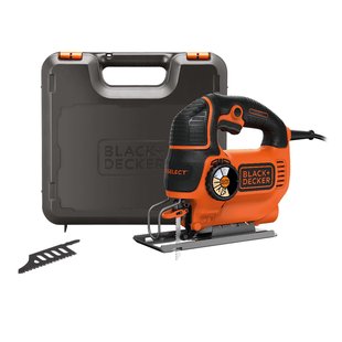 Black+decker Decoupeerzaag Ks801sek - 550w Gesnoerd - Pendelfunctie - Variabele Snelheid