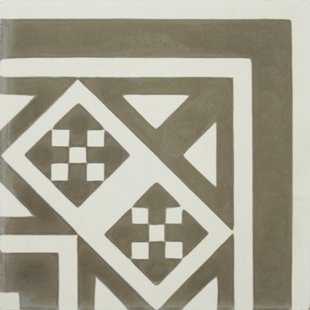 Vintage Tegel Kashba - Grijs - Cementlook - 20x20 Cm - 0,52 M²