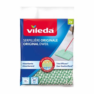 Vileda Original Groene Dweil 2pak