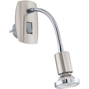 Eglo Stekkerspot Mini 4 Nikkel Chroom 3w