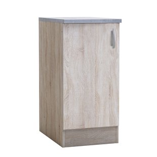 Paprika Onderkast 40cm Geborsteld Eik Melamine