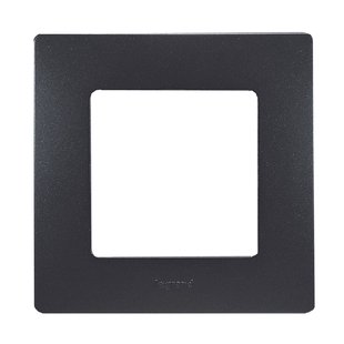 Legrand Afdekplaat Enkelvoudig Niloe Antraciet