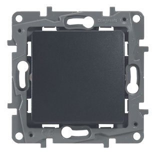 Legrand Kruisschakelaar Niloe Inbouw Antraciet