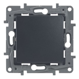 Legrand Drukknop Niloé 6a 250v Antraciet