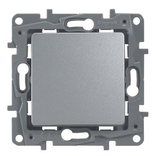 Legrand Drukknop Niloe Aluminium