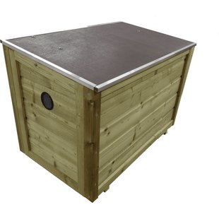 Lutrabox Vuilniszakhouder Laag Met 2 Vakken