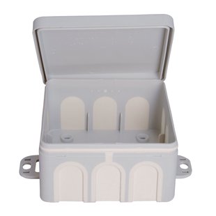 Kopp Kabeldoos + Doordruk Membramen Ip54 80x80x40mm Grijs