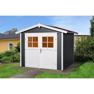 Weka Tuinhuis 224 - Antraciet - 227x235cm