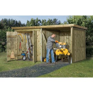 Weka Tuinhuis 607 - Geïmpregneerd - 214x389cm