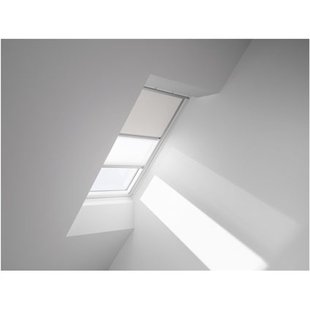Velux Verduisterend Rolgordijn Met Plisse Dfd Sk10 1025s Wit / Wit