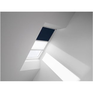 Velux Verduisterend Rolgordijn Met Plisse Dfd Fk06 1100s Donkerblauw