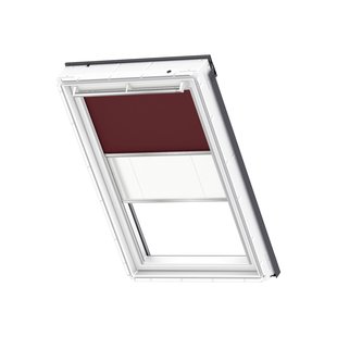 Velux Duo Verduisterend Rolgordijn Met Plissé Uk08 4559s