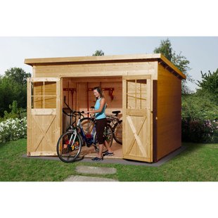 Weka Tuinhuis 325 - Gelazuurd - 299x250cm