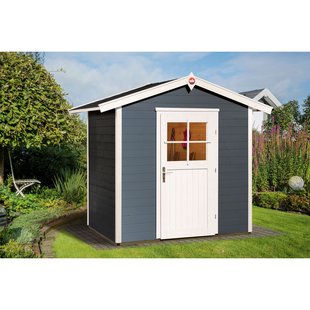 Weka Tuinhuis 223 - Antraciet/blanc - 205x154cm