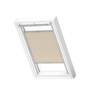 Velux Verduisterend Plisségordijn Mk04 1155s Met Aluminium Zijprofielen
