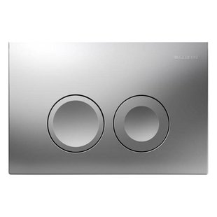 Geberit Bedieningspaneel Delta 21 Voor Up100 Inbouwreservoirs|16,4x24,6cm Mat Chroom