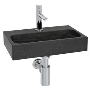 Aquazuro Fonteinset Enza Natuursteen Zwart 38cm