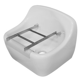 Aquavive Uitstortbak Bleone Keramiek 33,5cm Wit