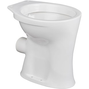 Aquavive Staande Toiletpot - Blavet - Vlakspoel - 36,5x46cm - Wit