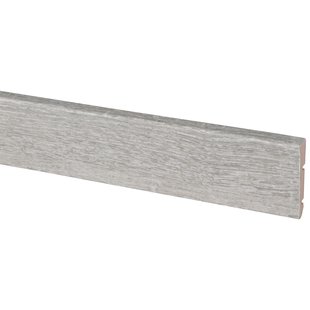 Quick-step Muurplint Hoge Plint - Ontario Donkergrijs Eiken - Mdf - 240cm - 10x60mm