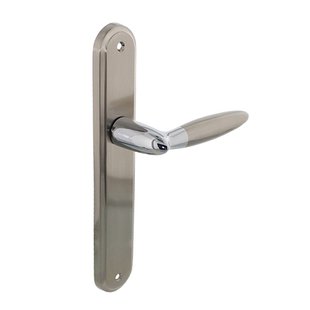 Intersteel Deurkruk Op Schild Elen - Zamak - Chroom - Blind - Schild 150x70 Mm