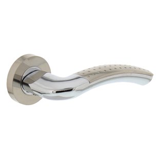 Intersteel Deurkruk Op Rozet Sharon - Metaal - Chroom Mat Nikkel - Rozet 20 Mm