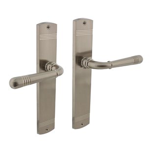 Intersteel Deurkruk Op Schild Helena - Zamak - Mat Nikkel - Blind - Schild 150x70 Mm