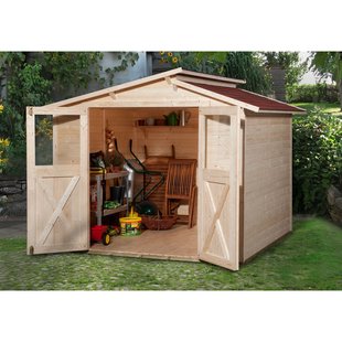 Weka Tuinhuis 323 - Onbehandeld - 254x194cm