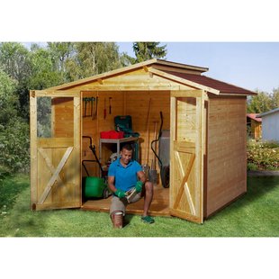 Weka Tuinhuis 323 - Gelazuurd - 221x254cm