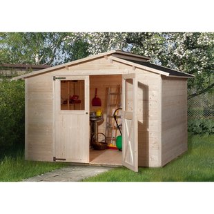 Weka Tuinhuis 323 - Onbehandeld - 250x299cm