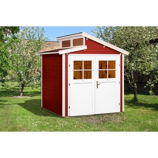 Weka Tuinhuis 226 - Rood - 252x205cm