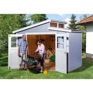 Weka Tuinhuis 226 - Grijs - 252x295cm