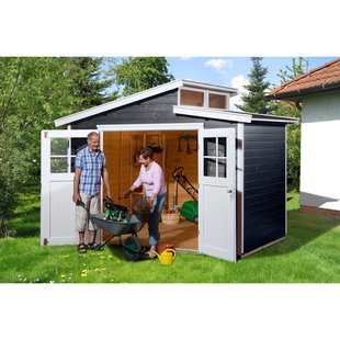 Weka Tuinhuis 226 - Antraciet/wit - 295x209cm