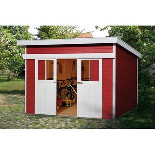 Weka Tuinhuis 225 - Rood - 295x299cm