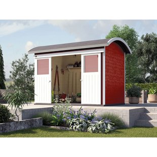 Weka Tuinhuis 228 - Rood - 295x209cm