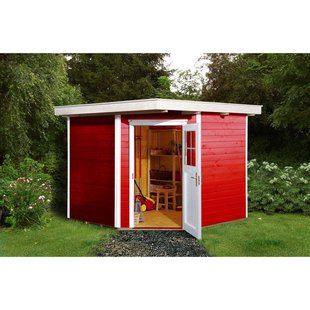 Weka Tuinhuis 229 - Rood - 235x239cm