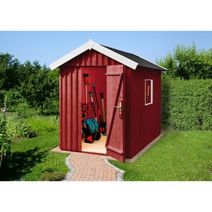 Weka Tuinhuis 348 - Rood - 162x246cm