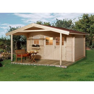 Weka Tuinhuis Met Overkapping 136 Type A Gr1 300x380cm