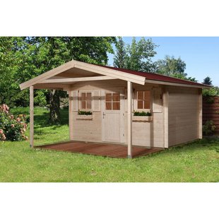 Weka Tuinhuis Met Overkapping 135 Type A Gr2 380x380cm