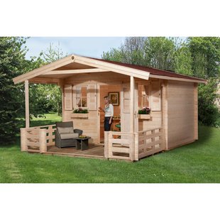 Weka Tuinhuis Met Overkapping 138 Type B Gr2 380x580cm